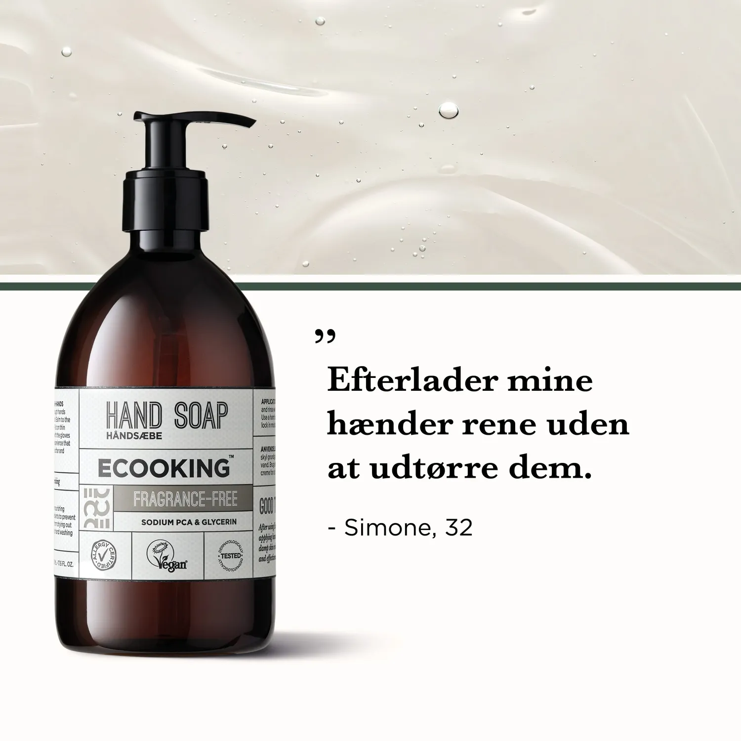 Ecooking Hand Soap håndsæbe flydende mild