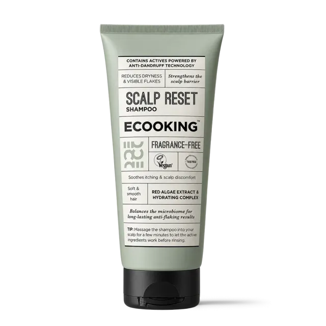 Ecooking Scalp Reset Shampoo skælshampoo 200 ml parfumefri