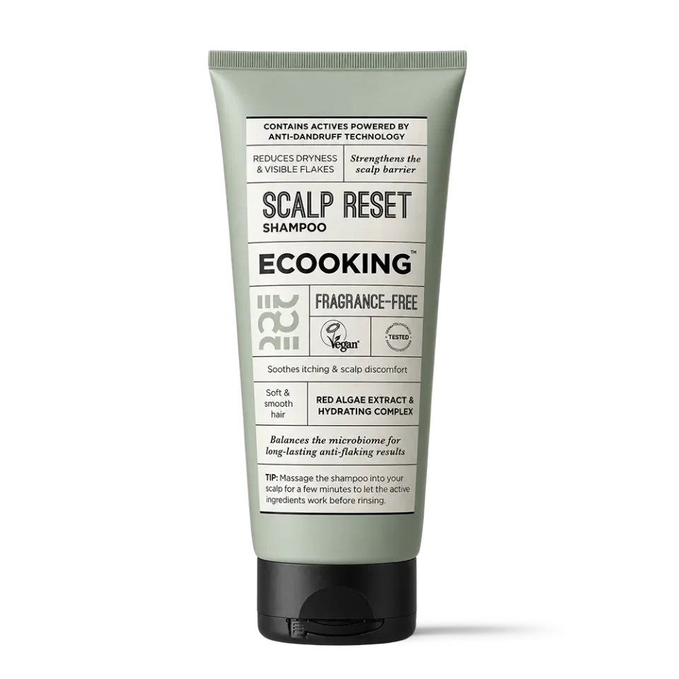 Ecooking Scalp Reset Shampoo skælshampoo 200 ml parfumefri