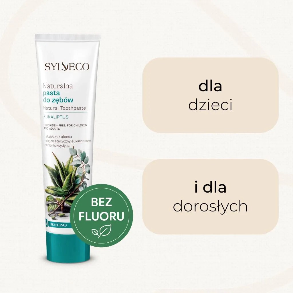 Sylveco Eukalyptus tandpasta uden fluor urt