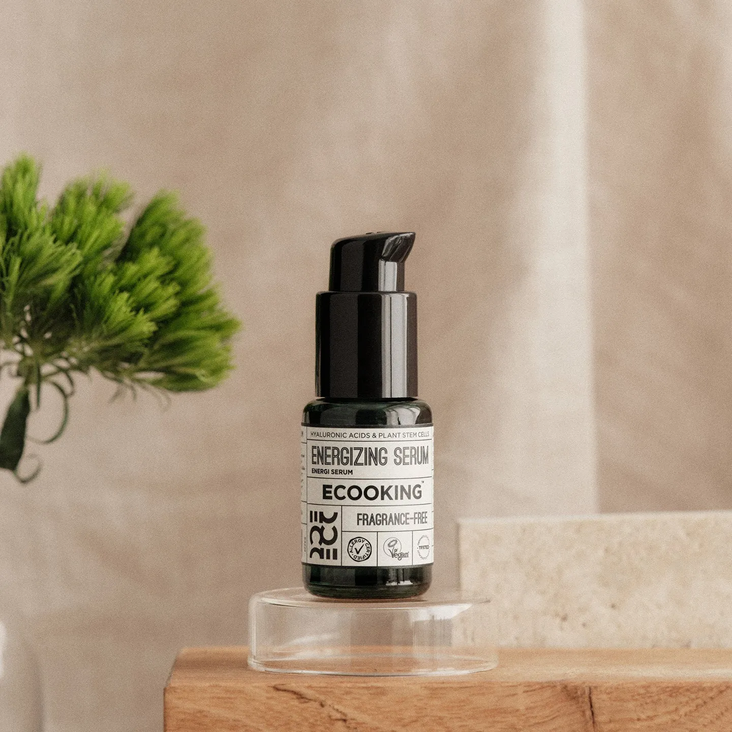 Ecooking Energiserum serum moden hud parfumefri antiage
