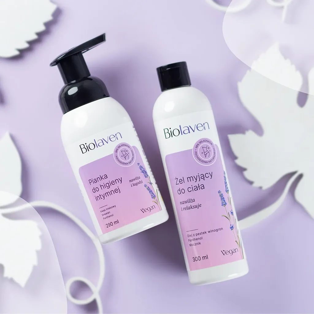 Biolaven Fugtgivende Showergel med lavendel