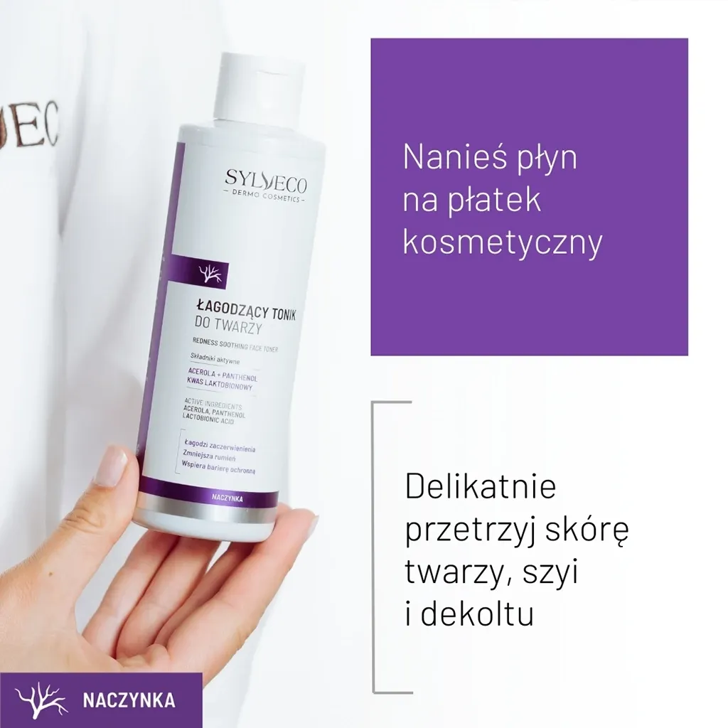 Sylveco Dermo beroligende ansigtstoner rødme