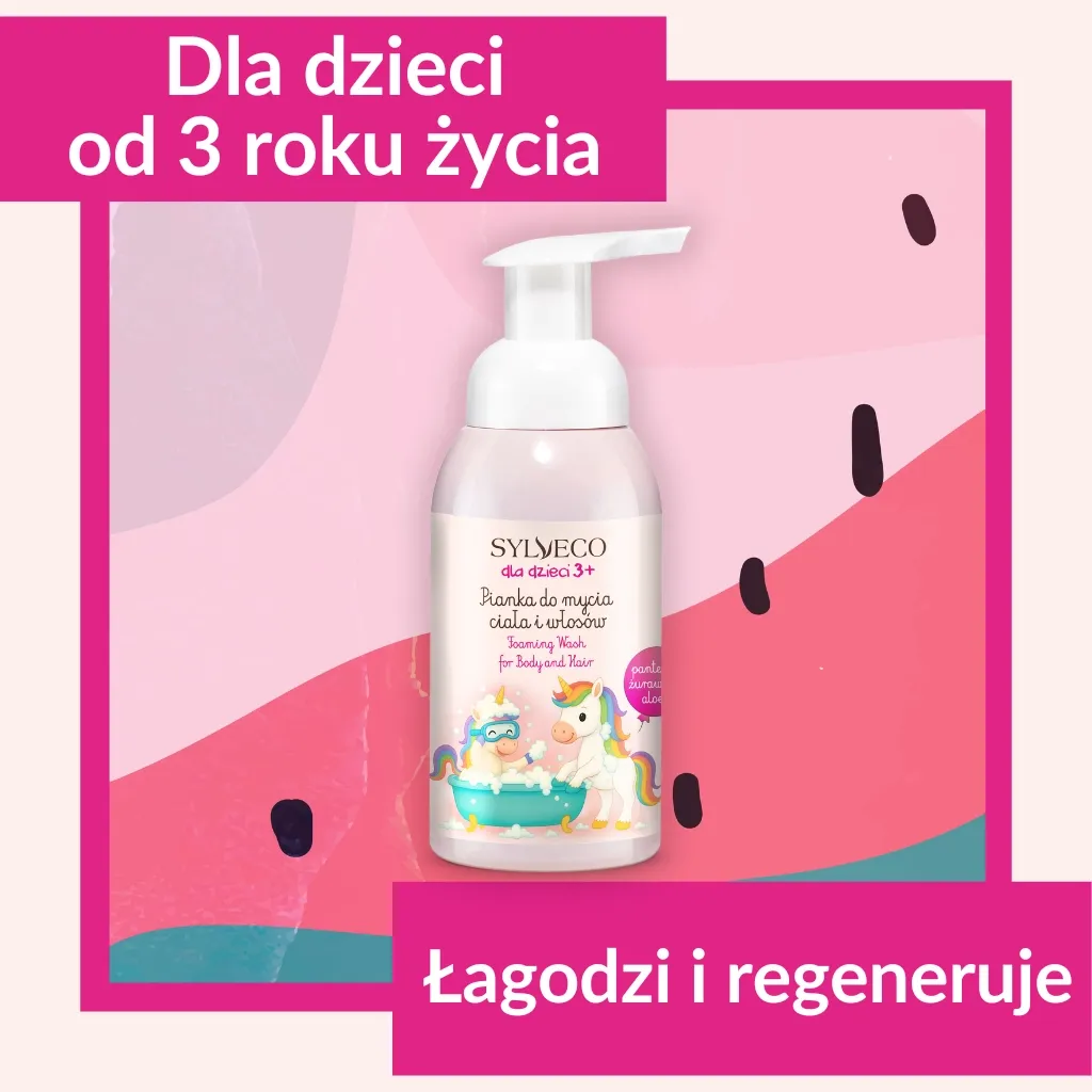 Sylveco børn vaskeskum vandmelon 2-i-1