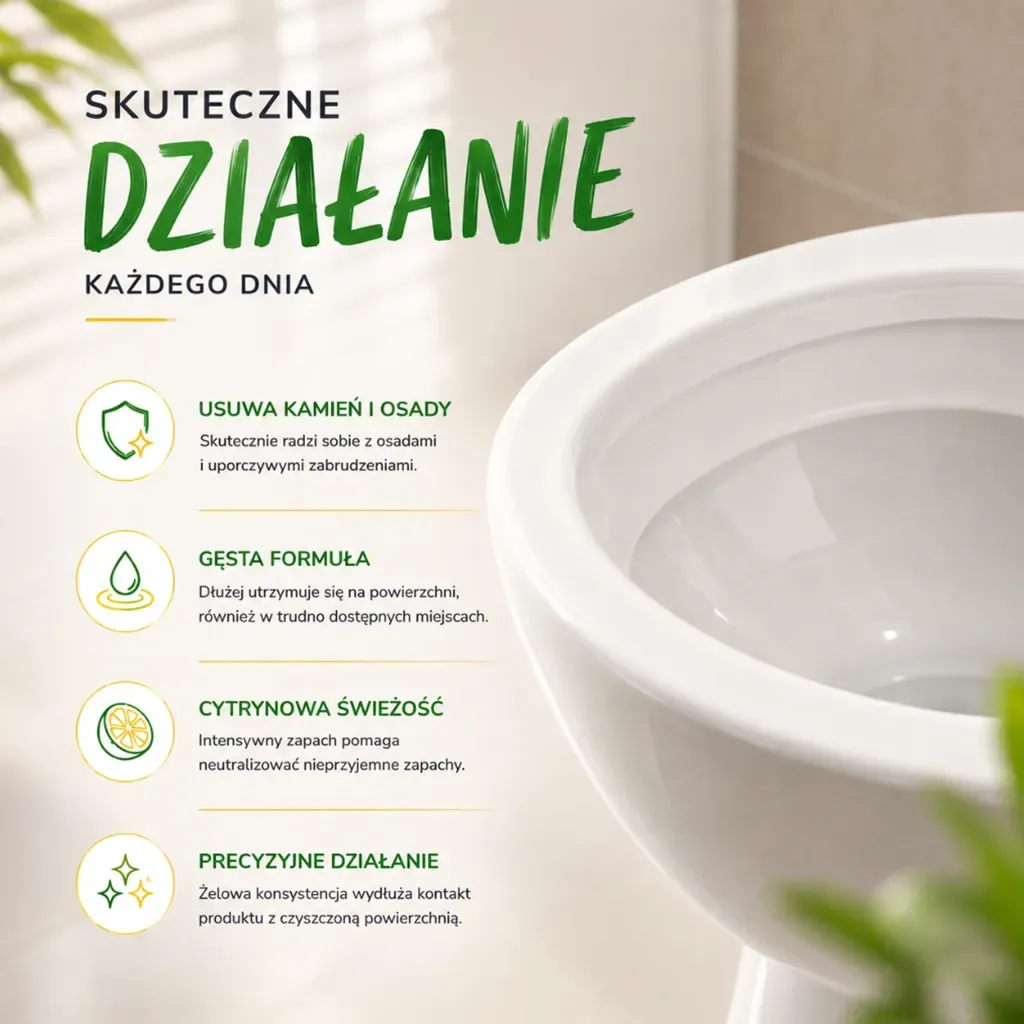 Zielko WC gel citron 5L mod kalk