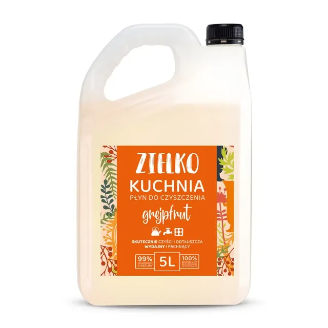 Zielko køkkenrengøring grapefrugt 5 liter