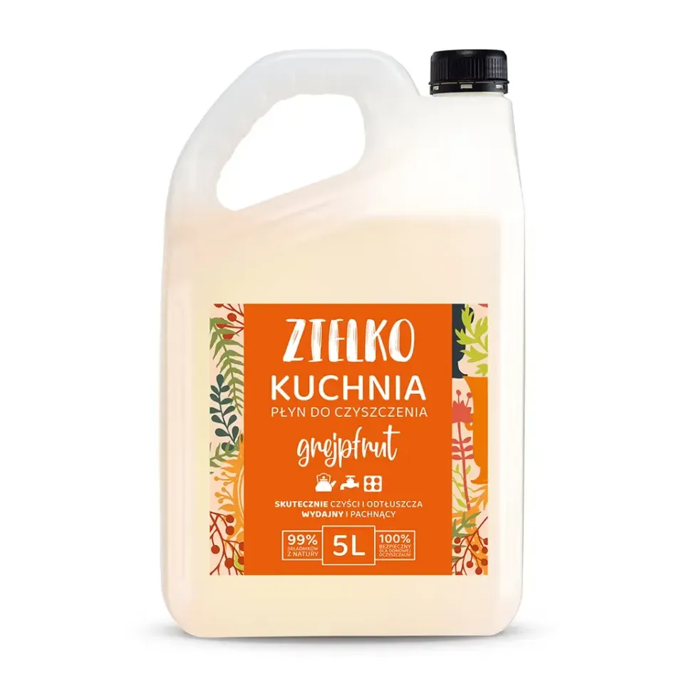 Zielko køkkenrengøring grapefrugt 5 liter