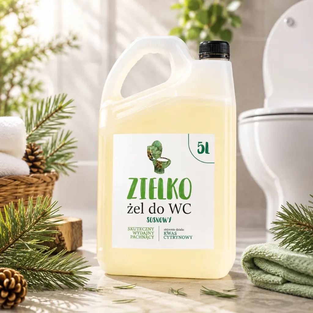 Zielko fyr toiletgel 5L mod kalk