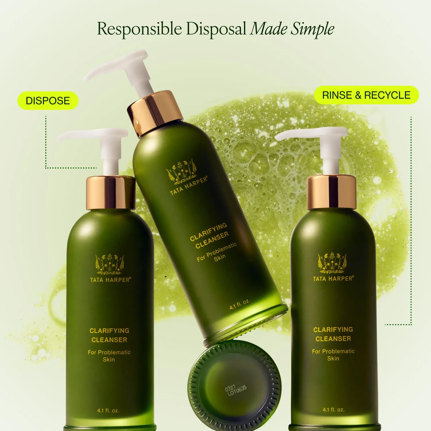 Tata Harper Clarifying Cleanser rensegel 125 ml fedtet hud