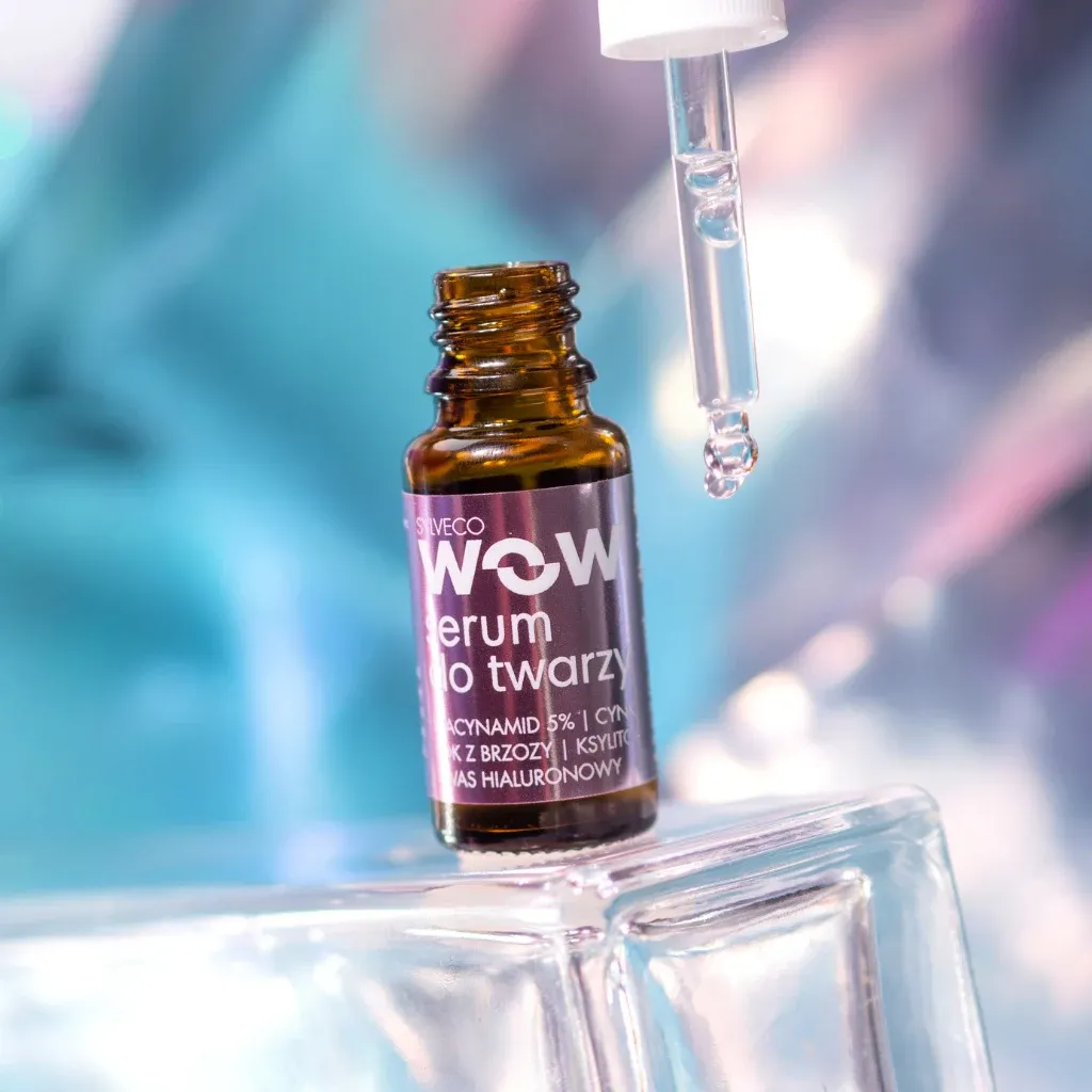 Sylveco Wow ansigtsserum niacinamid 15 ml fedtet hud