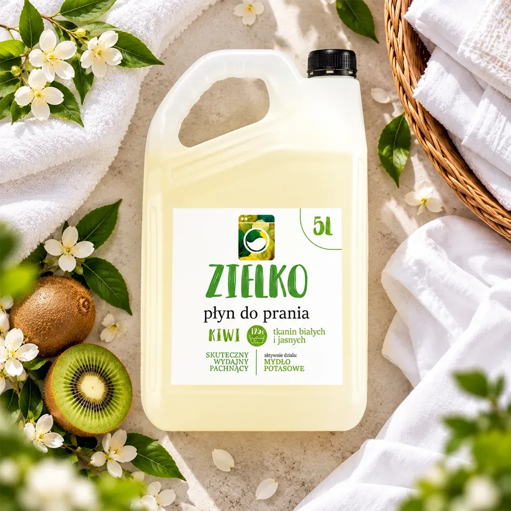 Sylveco Zielko vaskemiddel hvidt 5 l kiwi