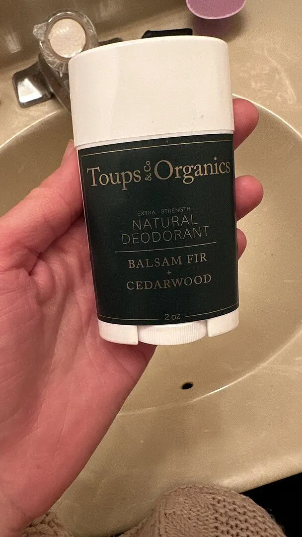 Toups and Co Extra-Strength deodorant balsam fir