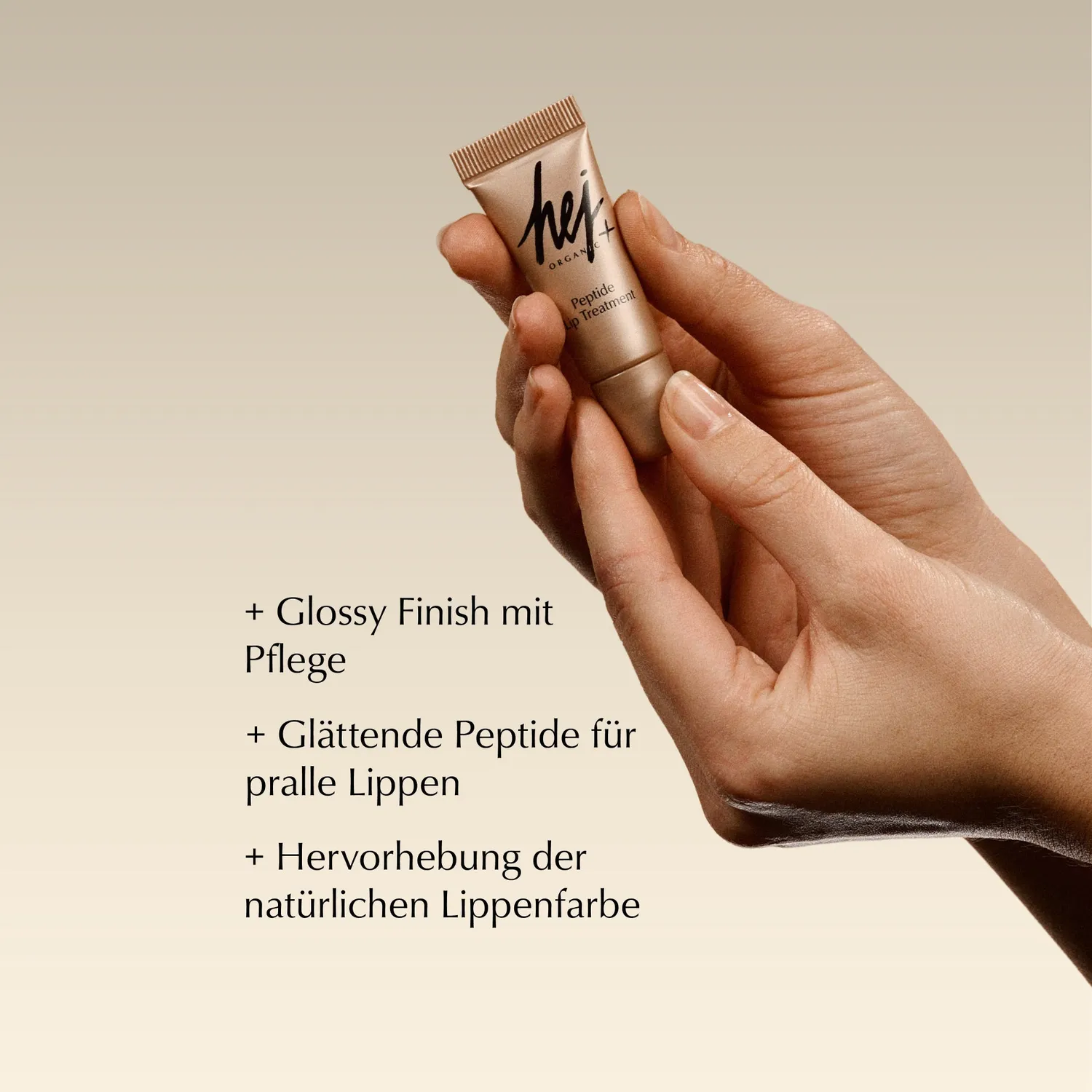 Hej Organic Peptide læbepleje 8 ml med shea