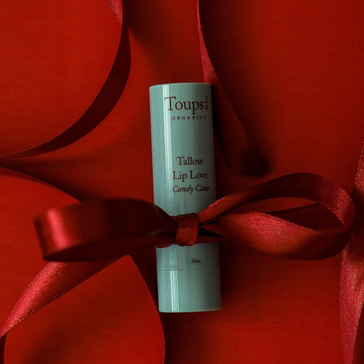 Toups Tallow Lip Love Candy Cane læbepomade pebermynte