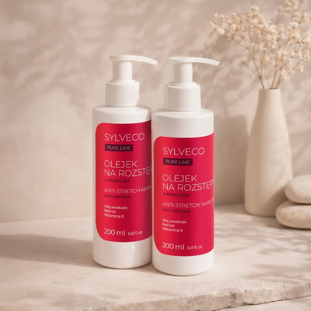 Sylveco Pure Line Kropsolie til strækmærker retinol