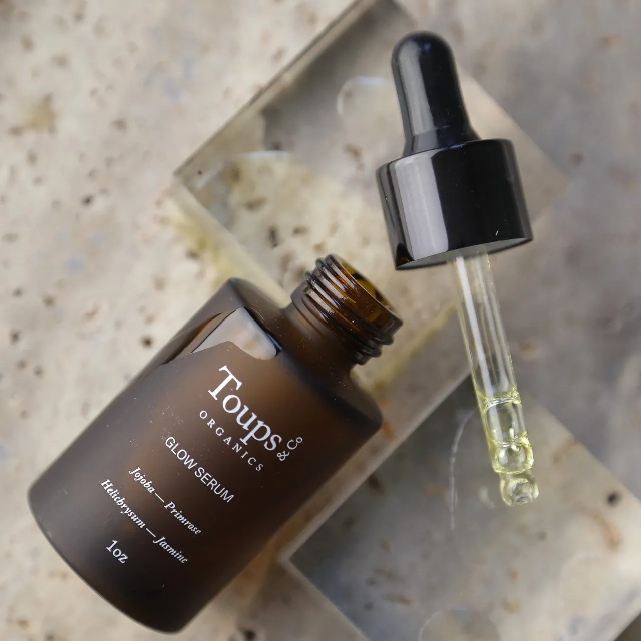 Toups and Co Glow Serum ansigtsolie glød