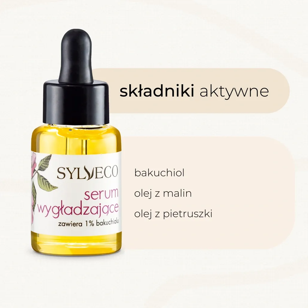 Sylveco udglattende ansigtsserum bakuchiol