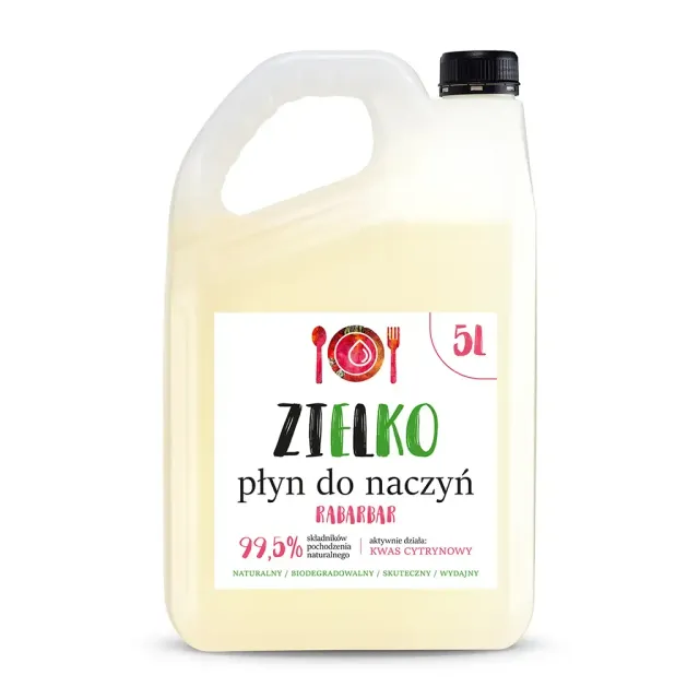Sylveco Zielko Rabarbar opvaskemiddel 5 l mild
