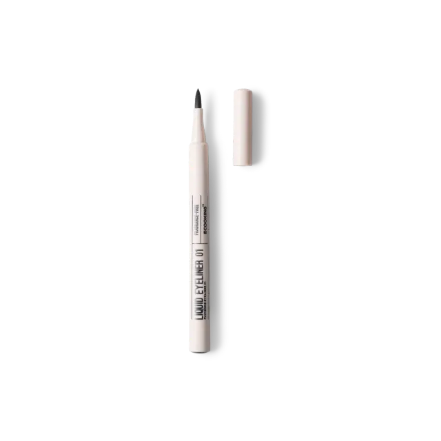 Ecooking Final Call Liquid Eyeliner 01 sort glansfuld