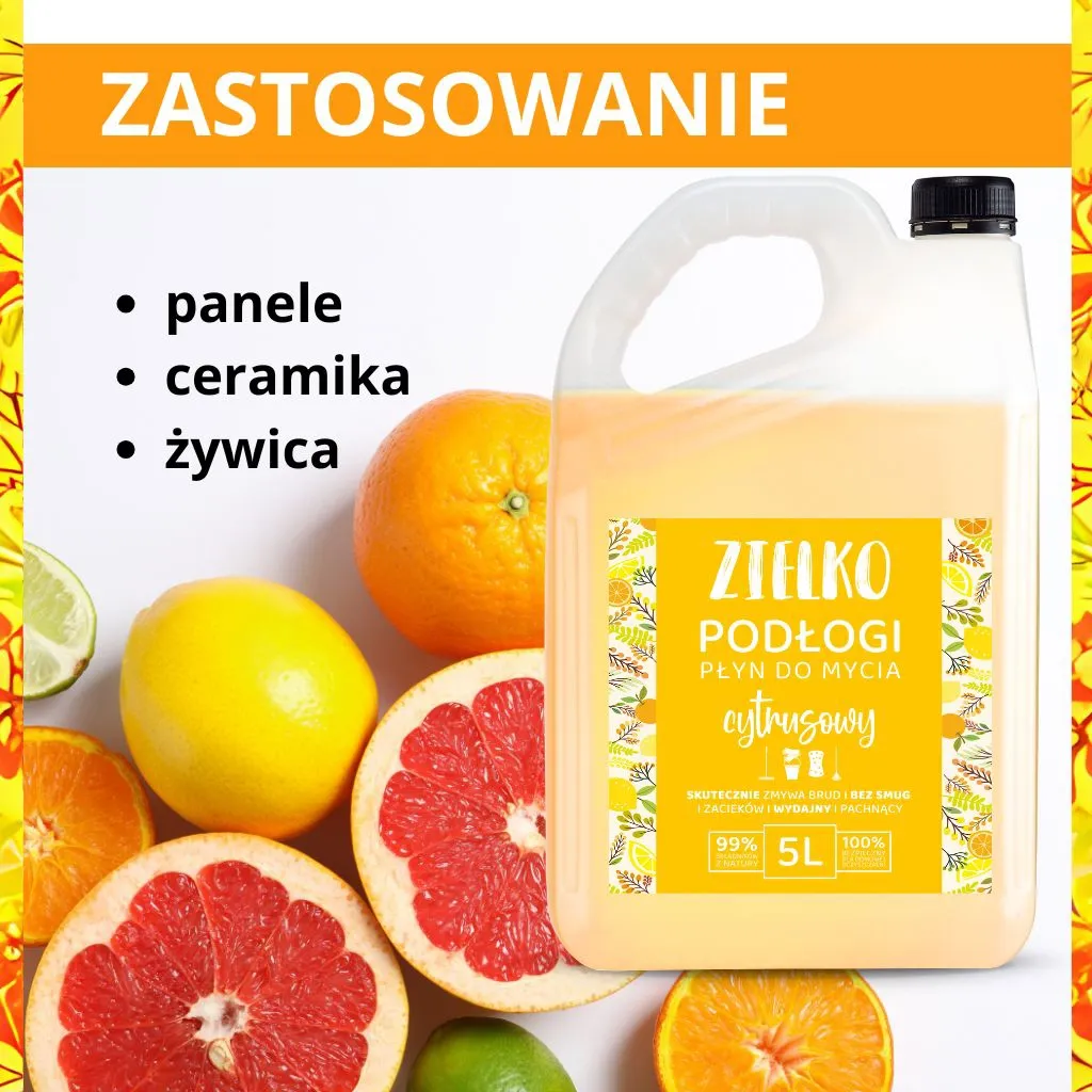 Sylveco Zielko gulvvask 5L citrus