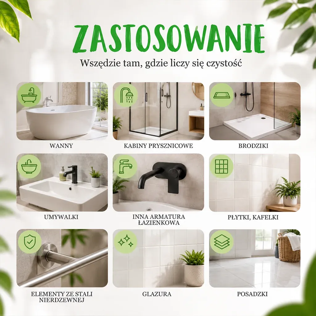 Sylveco Zielko Badeværelsesrens 5 L mod kalk