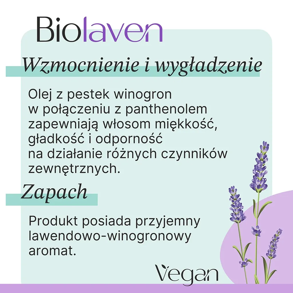 Sylveco Biolaven shampoo til alle hårtyper 300 ml