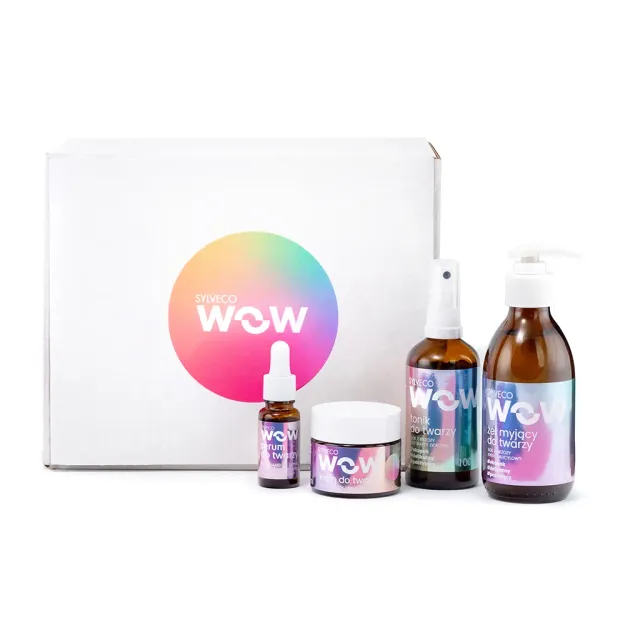 Sylveco Wow ansigtssæt teenager 4 dele uren hud