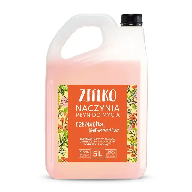 Sylveco Zielko opvaskemiddel rød appelsin 5L mild hånd