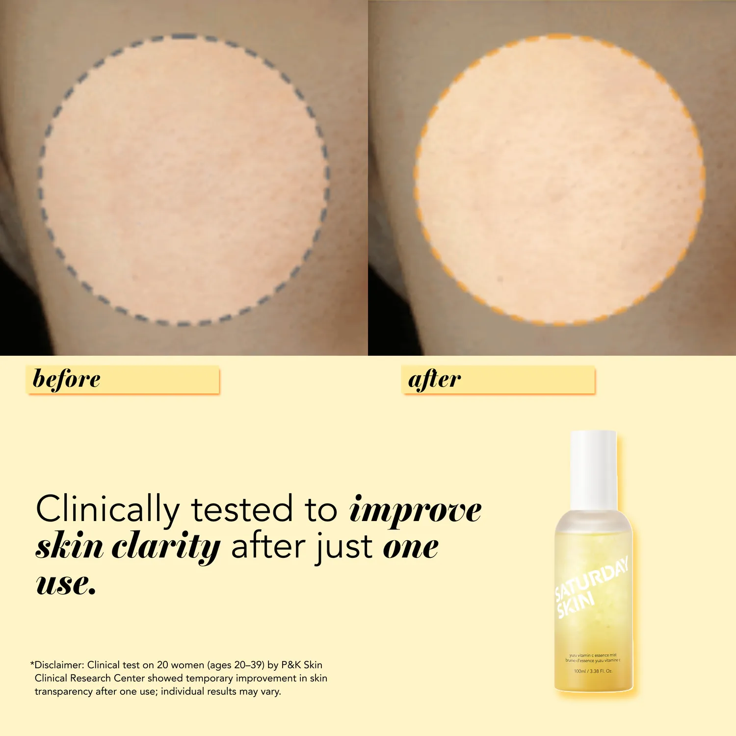Saturday Skin Yuzu Jelly Essence ansigtsmist fugtgivende