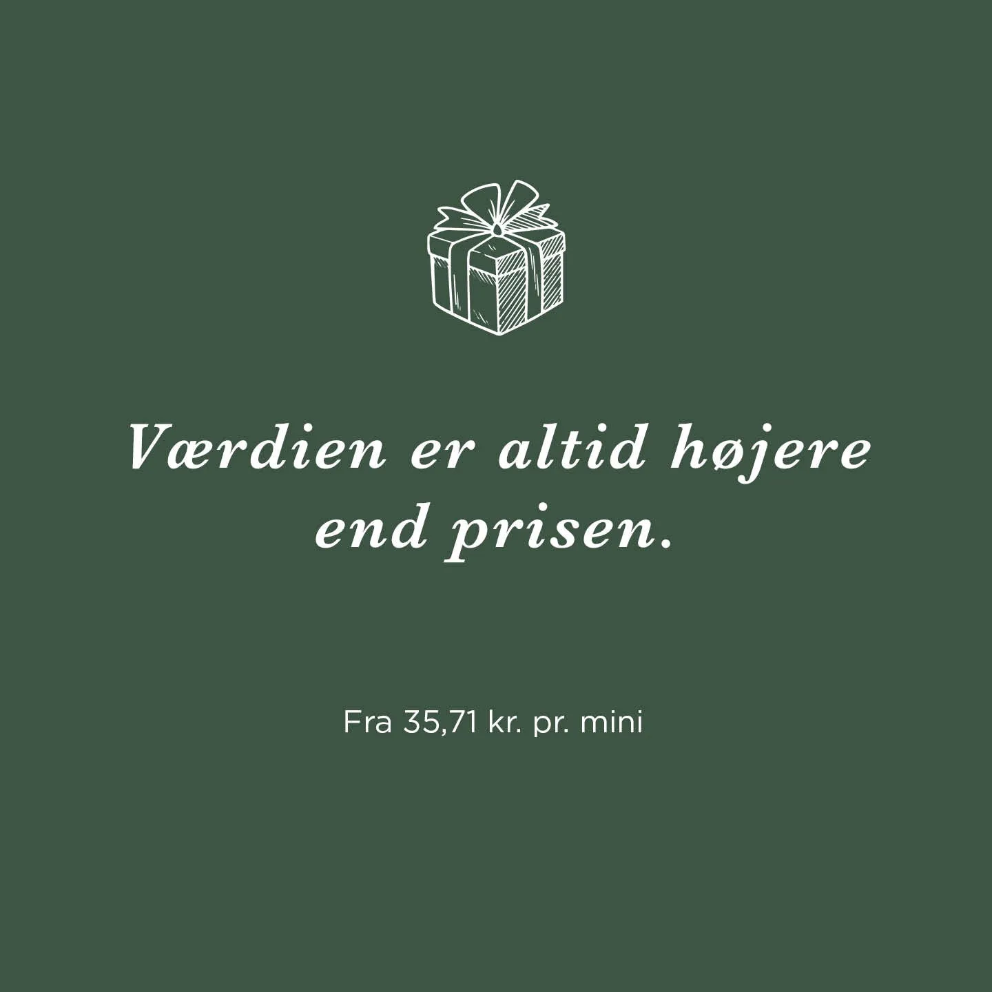 Ecooking Lykkepose gavepose 3 minier overraskelse