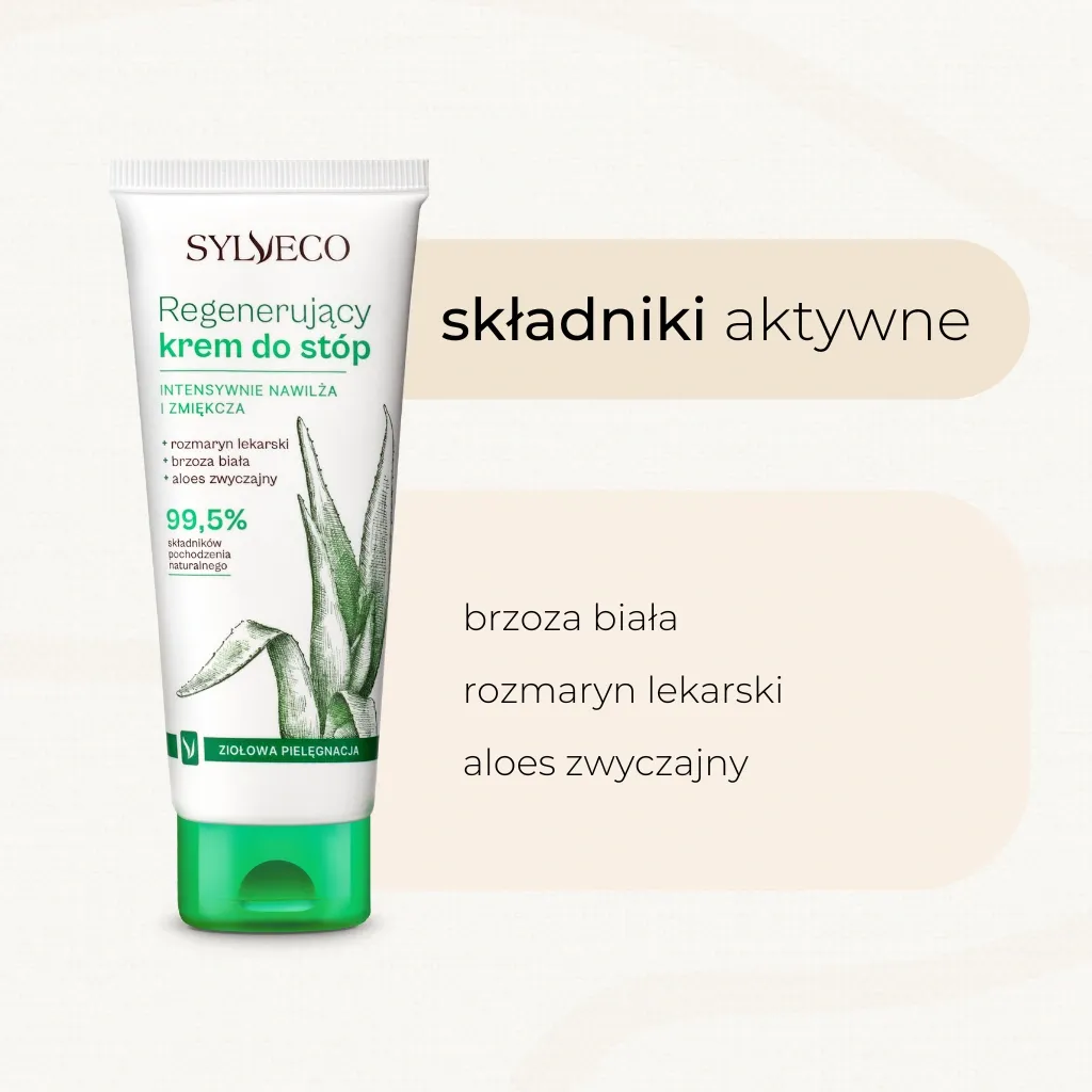 Sylveco regenererende fodcreme 75 ml tørre fødder