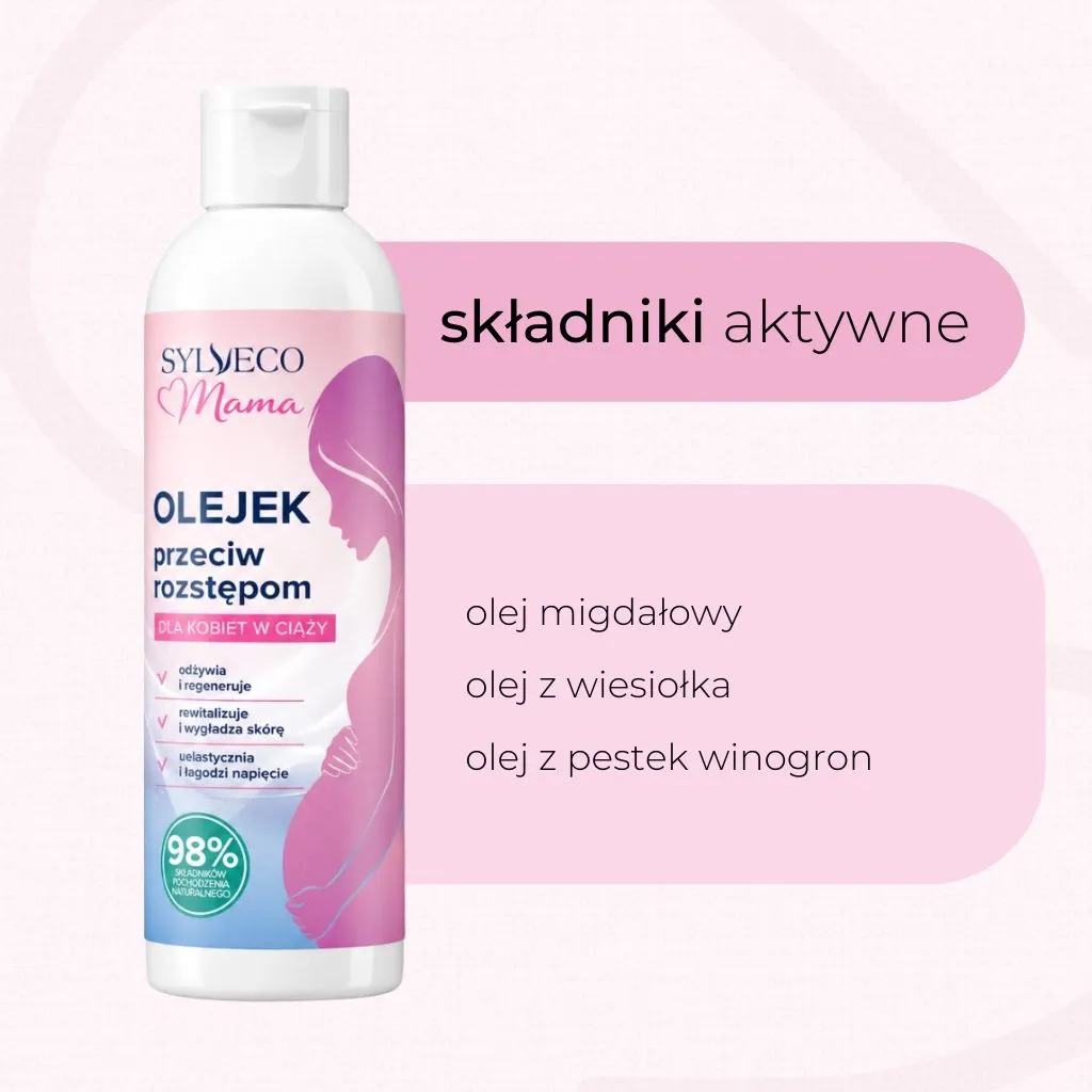 Sylveco Mama olie mod strækmærker gravid
