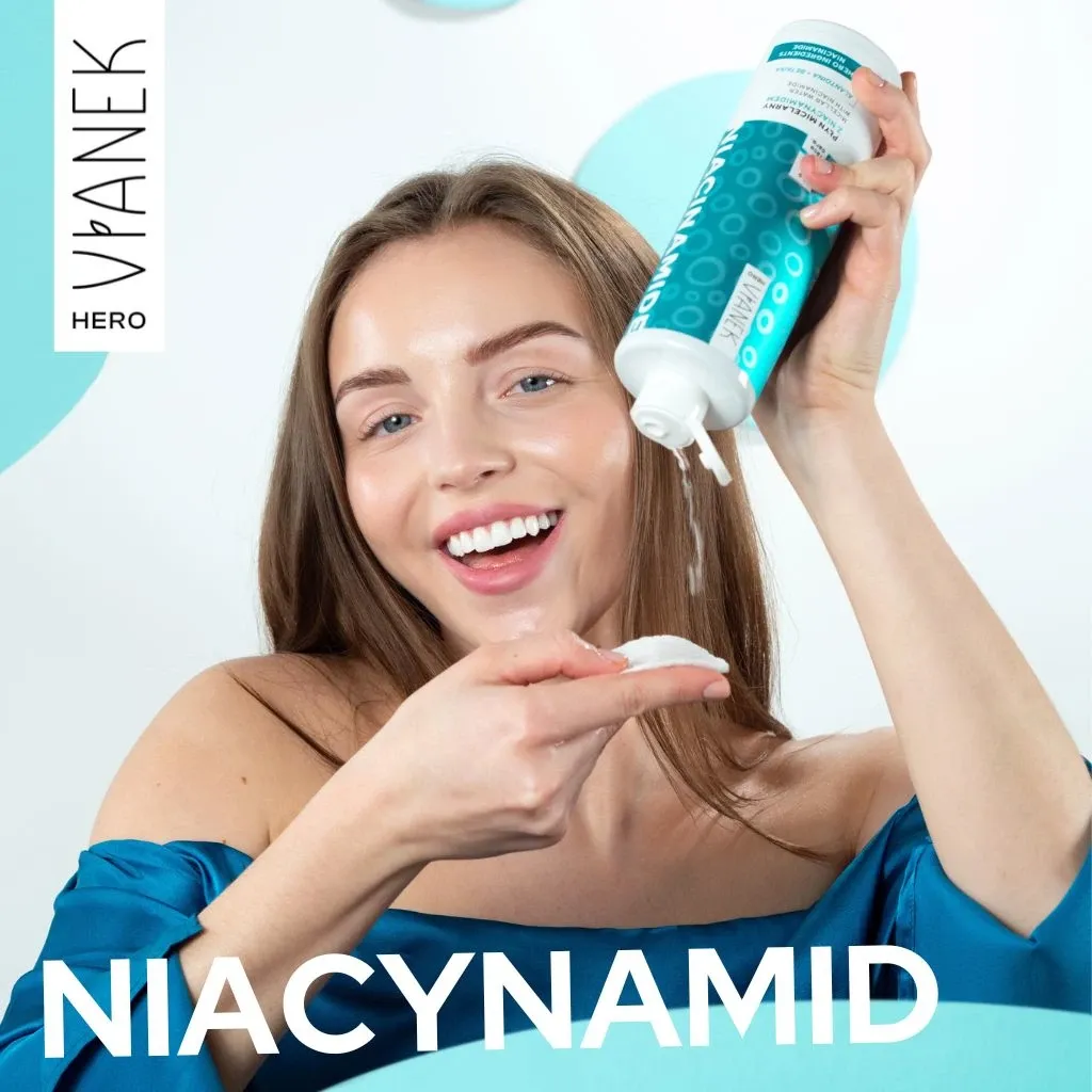 Vianek Hero micellar vand niacinamid fedtet hud