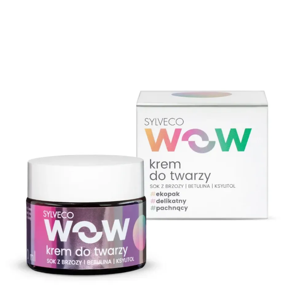 Sylveco Wow let ansigtscreme 50 ml ung hud