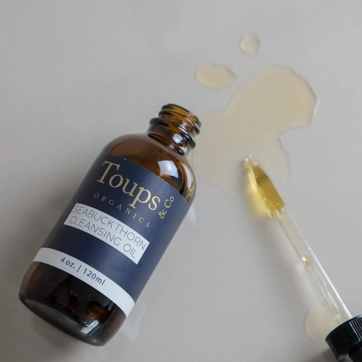 Toups and Co Seabuckthorn renseolie 2oz havtorn