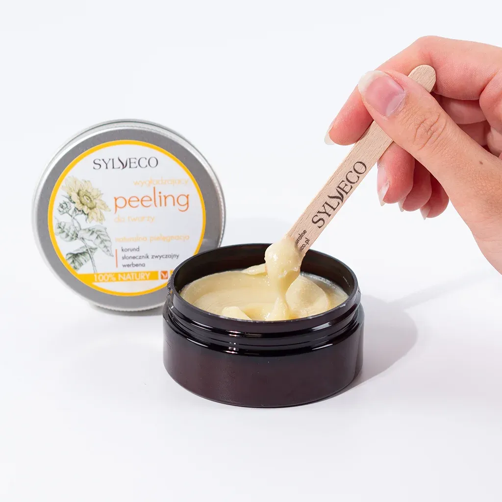 Sylveco udglattende ansigtspeeling korund 85 g