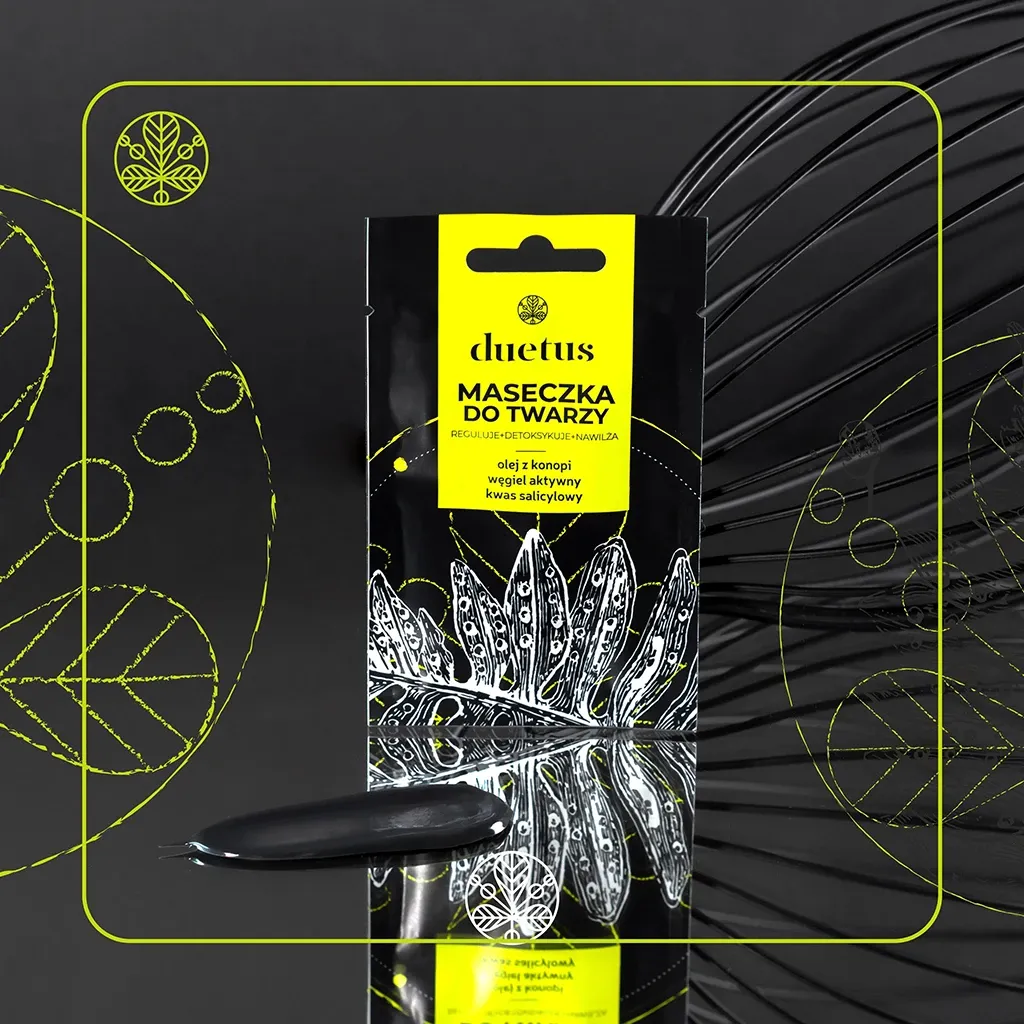 Sylveco Duetus ansigtsmaske brev grøn ler
