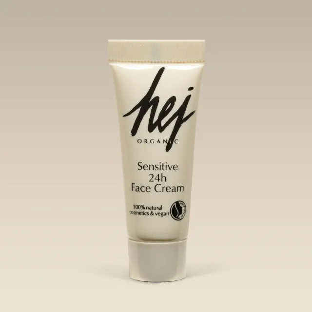 Hej Organic Sensitive 24h creme 10 ml sensitiv hud