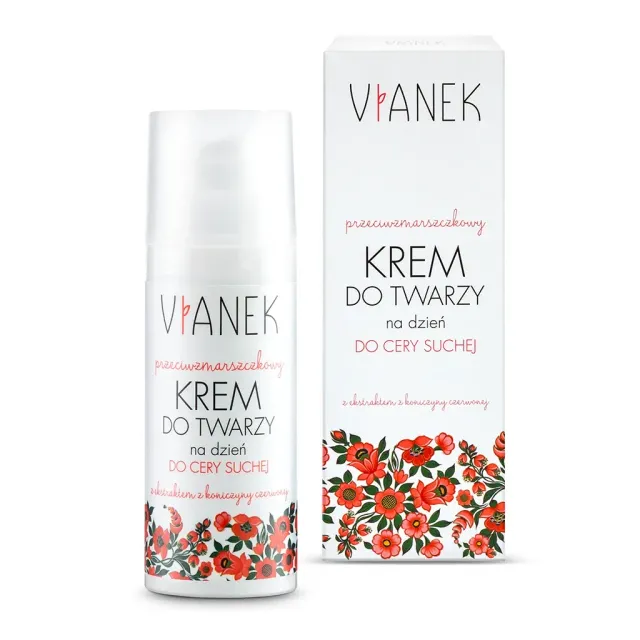 Vianek Antirynke Dagcreme Tør Hud 50 ml Hyaluron