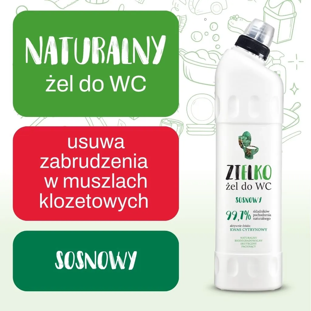 Zielko fyr toiletgel