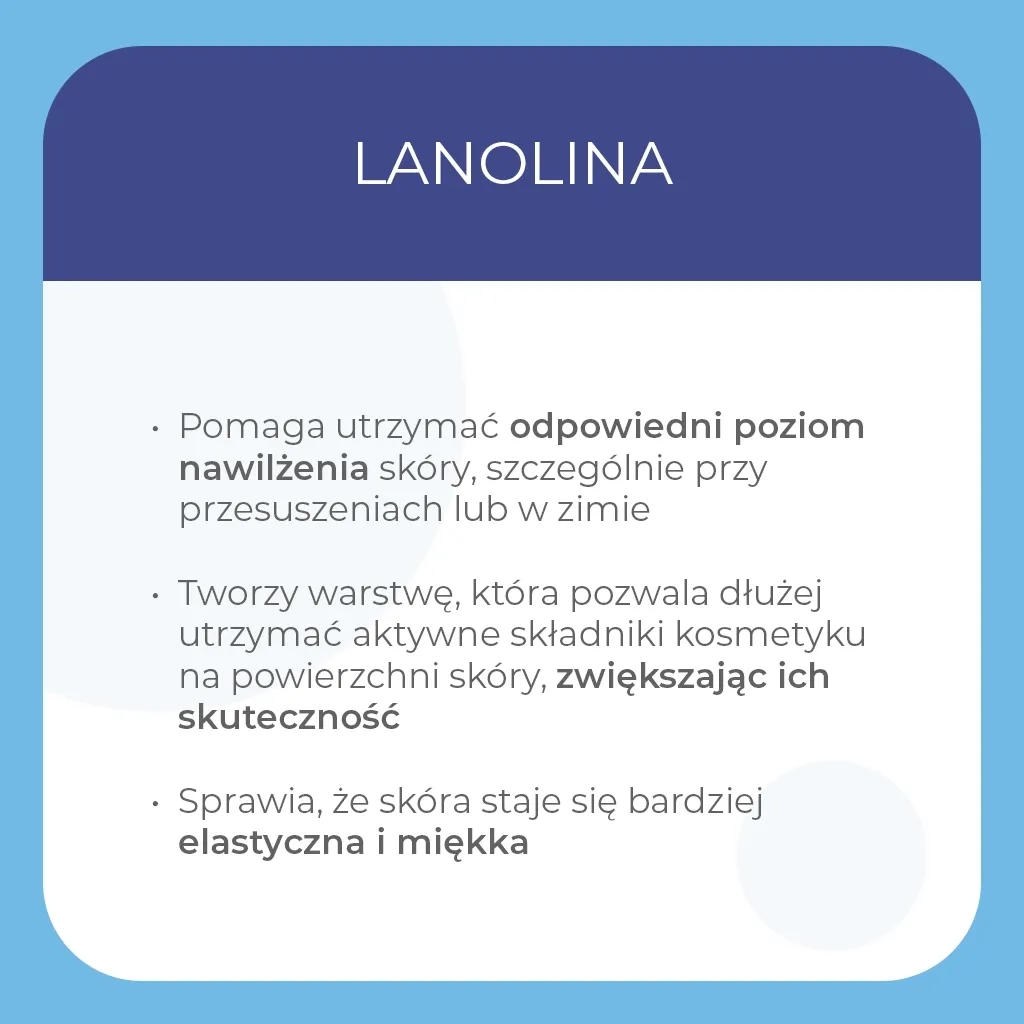 Sylveco Pure Line lanolin pleje vitamin E tør hud