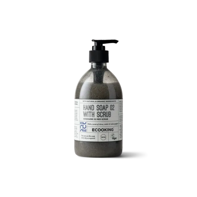 Ecooking Håndsæbe 02 scrub håndsæbe 500 ml citrus