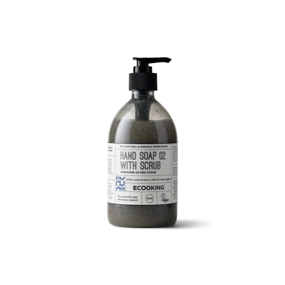 Ecooking Håndsæbe 02 scrub håndsæbe 500 ml citrus