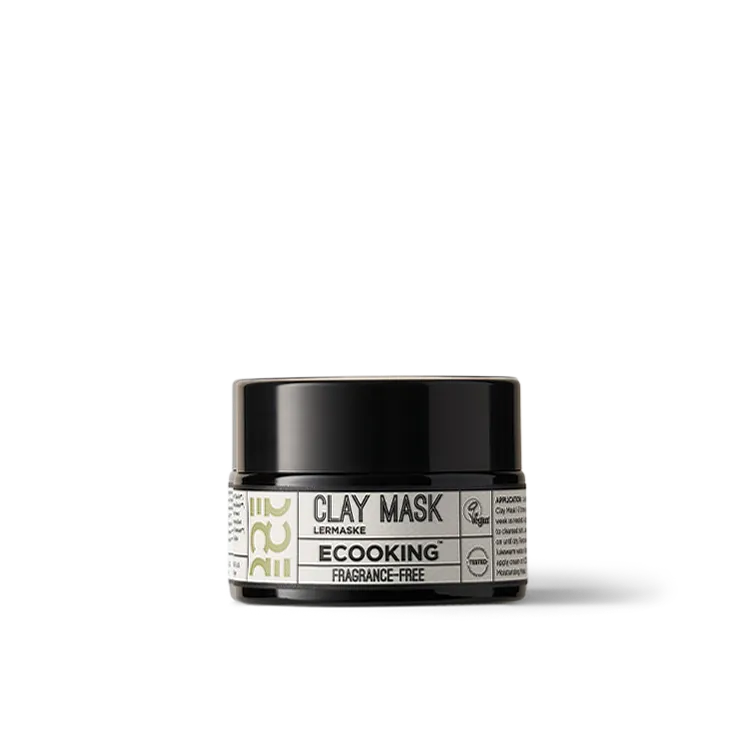 Ecooking Lermaske lermaske parfumefri mod uren hud