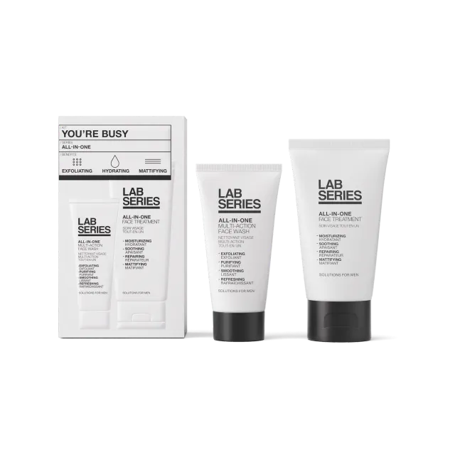 Lab Series All-In-One You're Busy hudplejesæt 2 trin rens