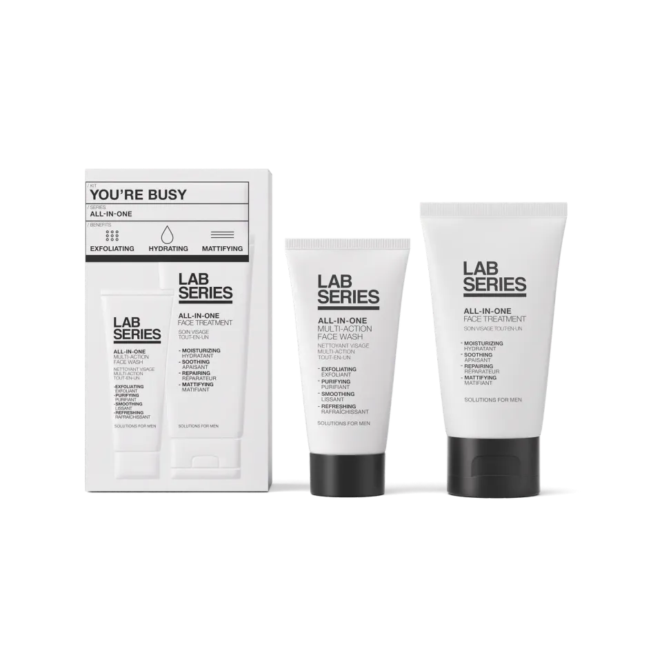 Lab Series All-In-One You're Busy hudplejesæt 2 trin rens