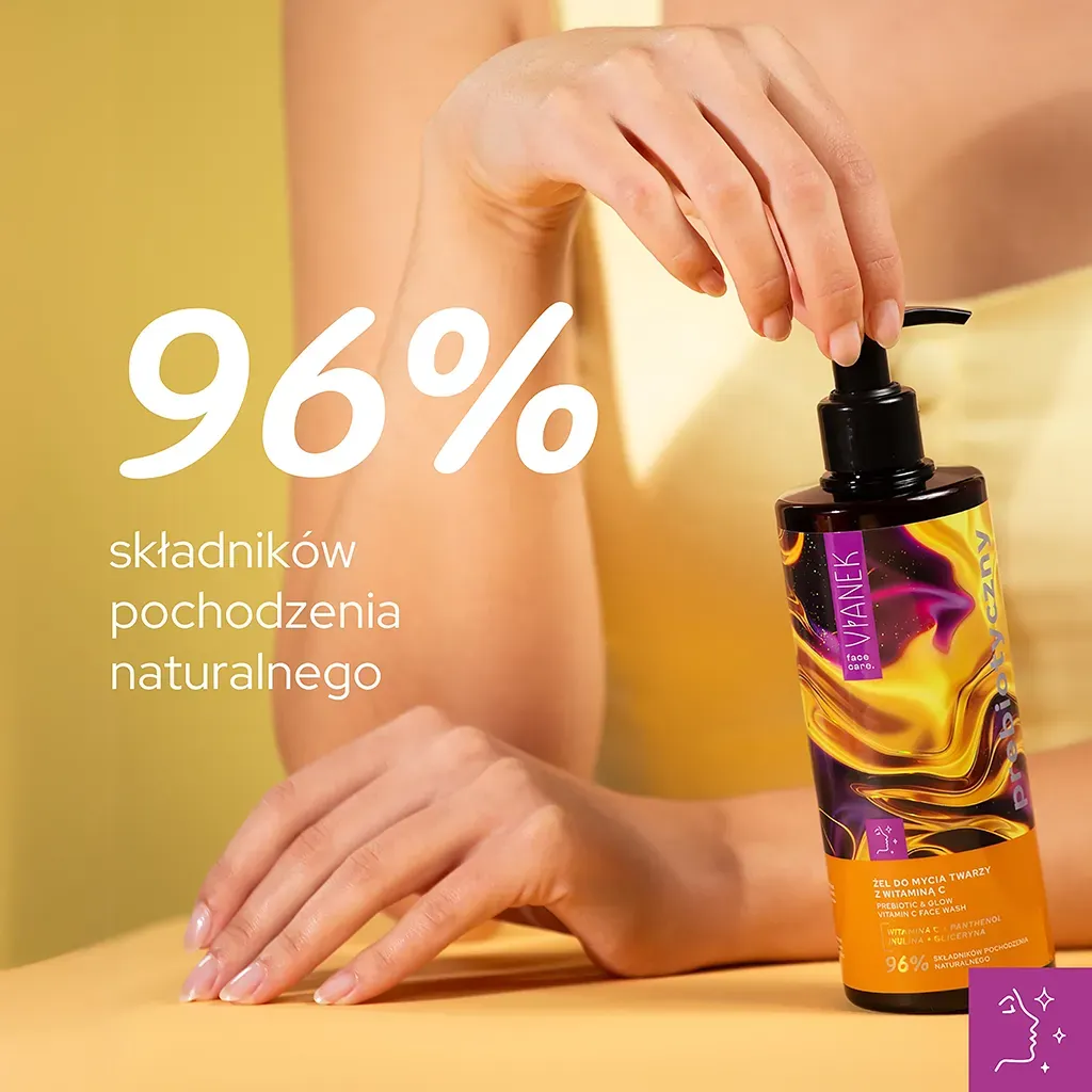 Sylveco Vianek Prebiotisk ansigtsgel C-vitamin glød