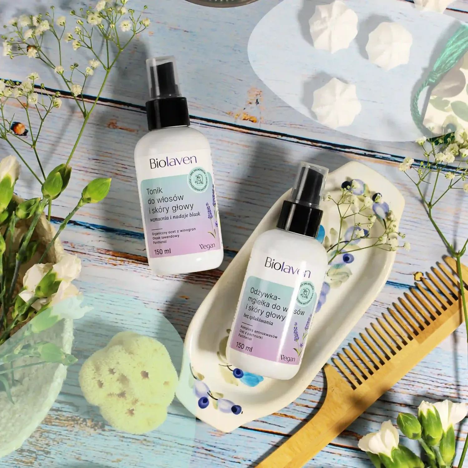 Biolaven Balsam Miste Hår 150 ml Uden Skyl