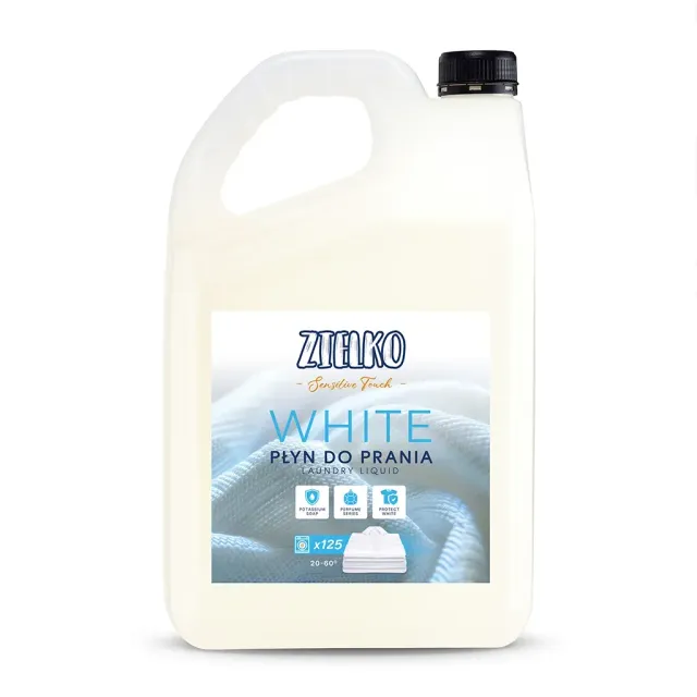 Zielko Sensitive Touch vaskemiddel hvidt 5L