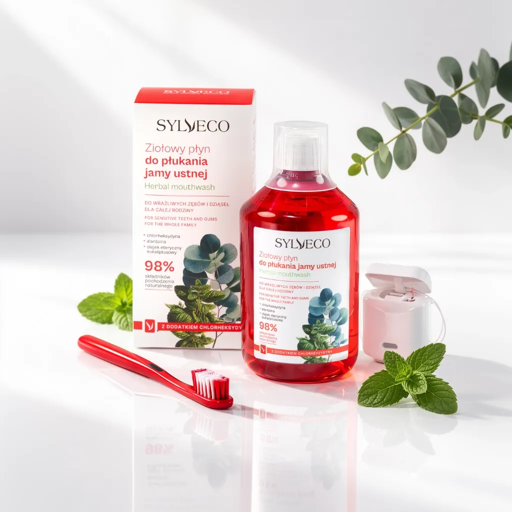 Sylveco urtemundskyl klorheksidin fluor-fri